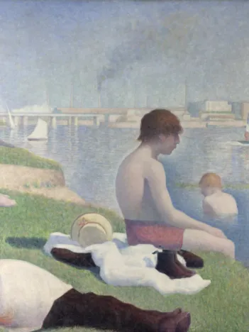 Produit Georges Seurat : Une baignade à Asnières, 1884 Image
