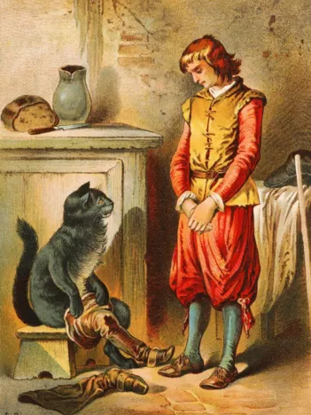 Produit Carl Offterdinger : Le Chat Botté, Fin XIXe Siècle Image