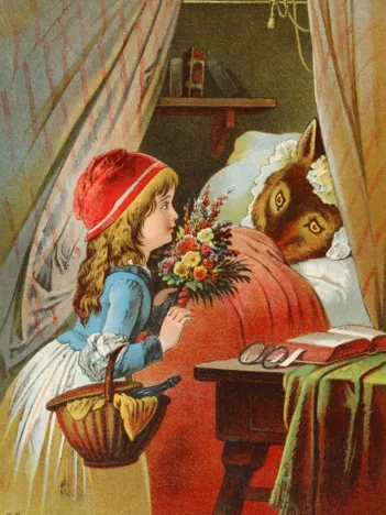 Produit Carl Offterdinger : Le Petit Chaperon Rouge, fin XIXe Siècle Image