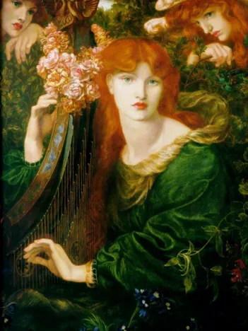 Produit Dante Gabriel Rossetti : La Ghirlandata, 1873 Image