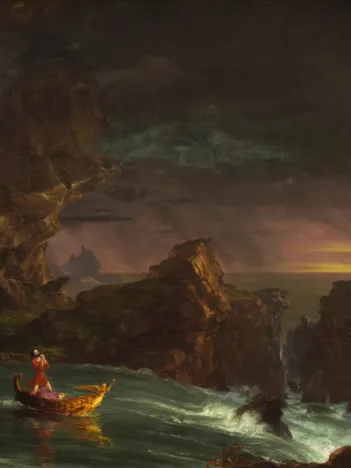 Produit Thomas Cole : Le voyage de la Vie - L'Age Adulte, 1842 Image