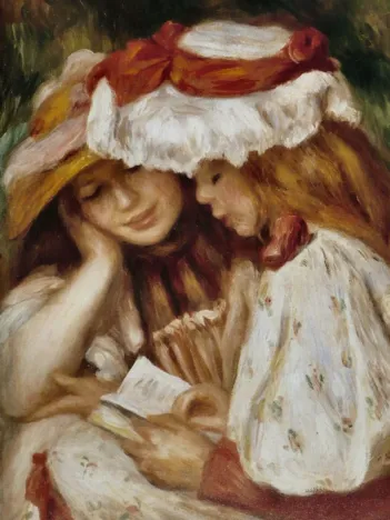 Produit Auguste Renoir : Jeunes Filles lisant, 1890-1891 Image
