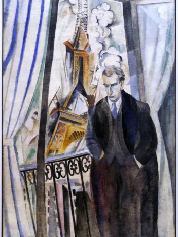 Produit Robert Delaunay : Le Poète Philippe Soupault, 1922 Image