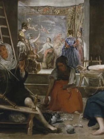 Produit Diego Vélasquez : Les Fileuses, 1657 Image