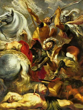Produit Peter Rubens : Sieg und Tod des Konsuls Decius Mus in der Schlacht, 1617 Image