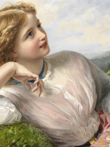 Produit Sophie Gengembre Anderson : The Song of the Lark, 1903 Image