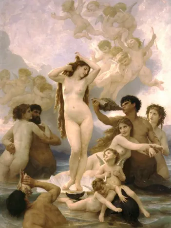 Produit William Bouguereau : La Naissance de Vénus, 1879 Image