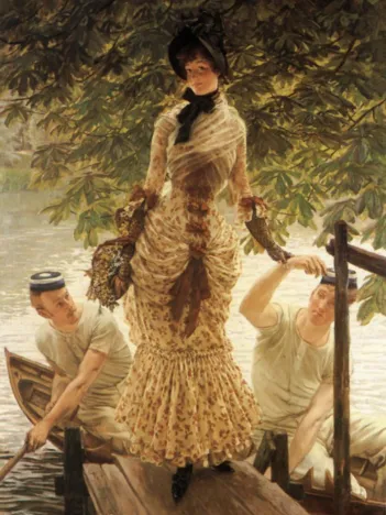 Produit James Tissot : Sur la Tamise, 1882 Image