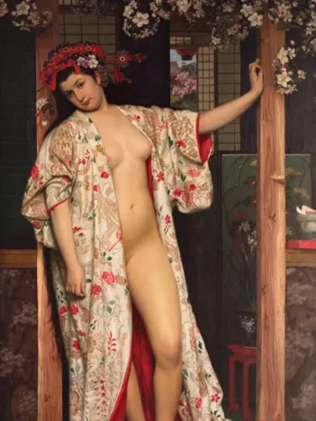 Produit James Tissot : La japonaise au Bain, 1864 Image