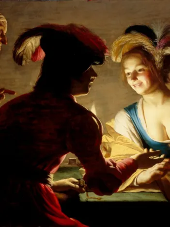 Produit Gerard van Honthorst : L'Entremetteuse, 1625 Image