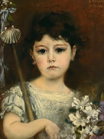 Produit Anton Romako : Mathilde, 1870 Image