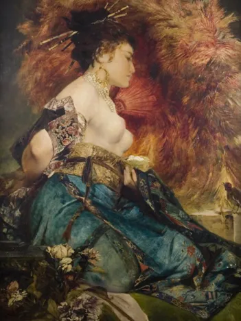 Produit Hans Makart : Japanese Kimono Image