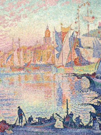 Produit Paul Signac : Le Port de Saint-Tropez, 1901 Image