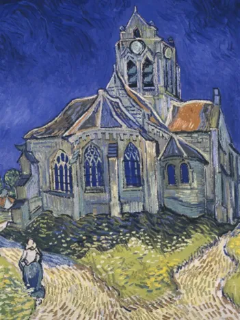 Produit Vincent Van Gogh - The Church in Auvers-sur-Oise, 1890 Image