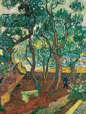 Produit Vincent Van Gogh - Le parc de l'hôpital, 1889 Image