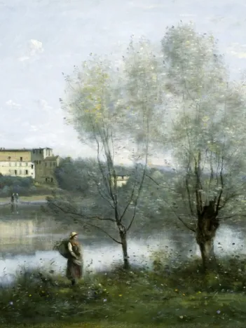 Produit Jean-Baptiste-Camille Corot : Ville-d'Avray, 1865 Image