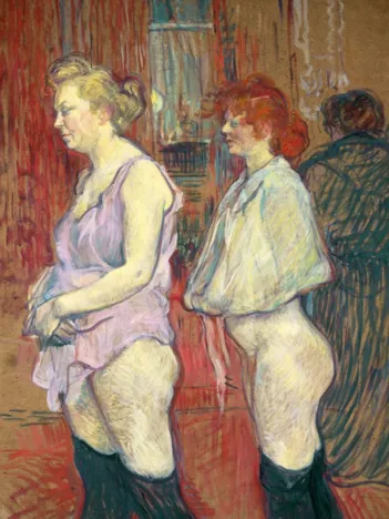 Produit Henri de Toulouse-Lautrec : Rue des Moulins, 1894 Image