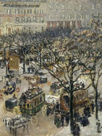Produit Camille Pissarro : Boulevard des Italiens Soleil du Matin, 1897 Image