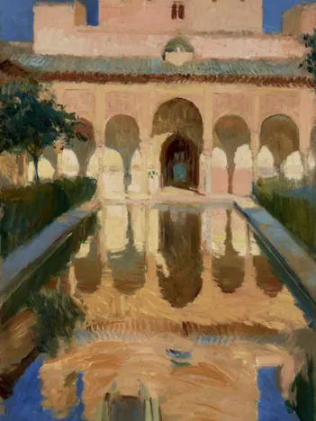 Produit Joaquin Sorolla y Bastida : Hall des Ambassadeurs, Alhambra, Grenade, 1909 Image