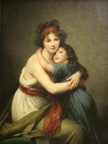 Produit Elisabeth Vigée-Lebrun : Madame Vigée-Lebrun et sa fille, 1789 Image