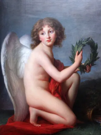 Produit Elisabeth Vigée-Lebrun : Portrait du Prince Heinrich Lubomirski génie de la renommée, 1789 Image