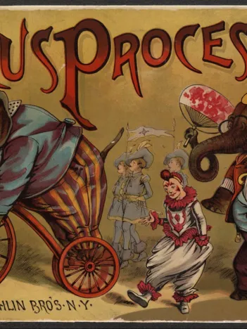 Produit McLoughlin Bros : The Circus Procession , 1888 Image