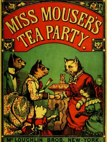 Produit McLoughlin Bros : Miss Mouser's Tea Party , 1880 Image