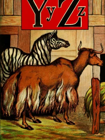 Produit McLoughlin Bros : L'Alphabet de l'Arche de Noé , 1868 - YZ Image