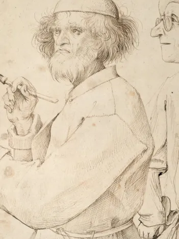 Produit Brueghel Pieter - Le Peintre et l'Acheteur, 1565 Image