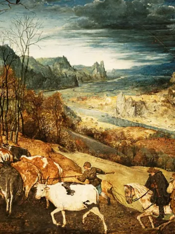 Produit Brueghel Pieter - La Rentrée des Troupeaux, 1565 Image