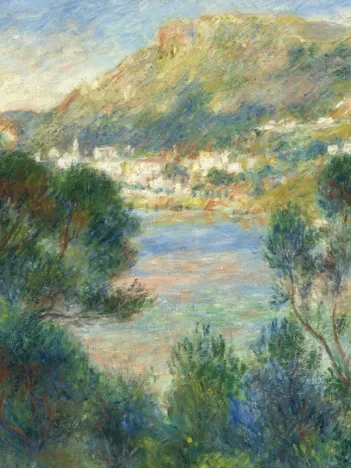 Produit Auguste Renoir - Vue de Monte Carlo du Cap Martin Image