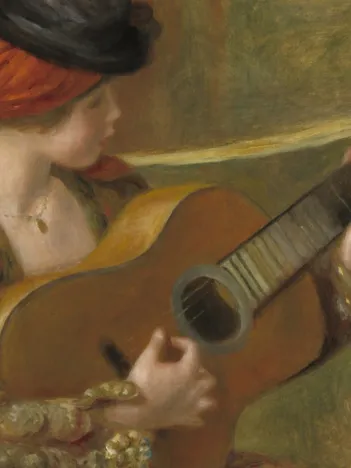 Produit Auguste Renoir - Jeune Espagnole avec une Guitare Image