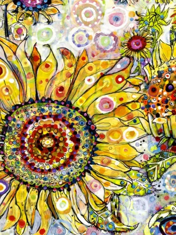 Produit Sally Rich - Sunflowers - Paysage Image