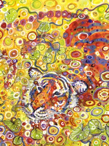 Produit Swimming Tiger Image