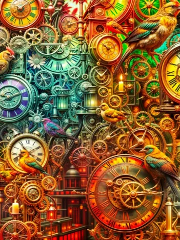 Produit L'Horloge Secrète des Oiseaux Image