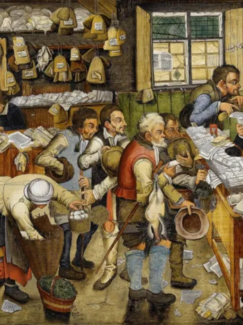 Produit Brueghel Pieter le Jeune : Le Paiement de la Dîme, 1617-1622 Image