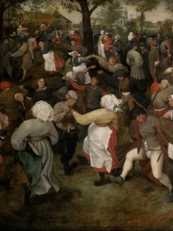 Produit Brueghel Pieter : Danse des Paysans, 1566 Image