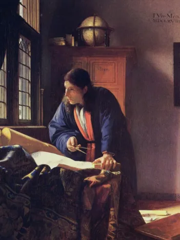 Produit Vermeer Johannes: Le Géographe, 1668-1669 Image