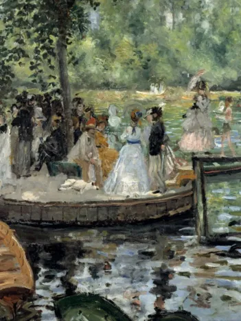 Produit Auguste Renoir : La Grenouillère, 1869 Image