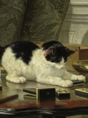 Produit Henriette Ronner-Knip : Jeu de Chaton Image