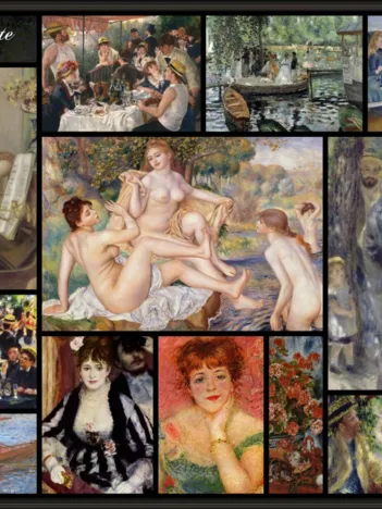 Produit Auguste Renoir - Collage Image
