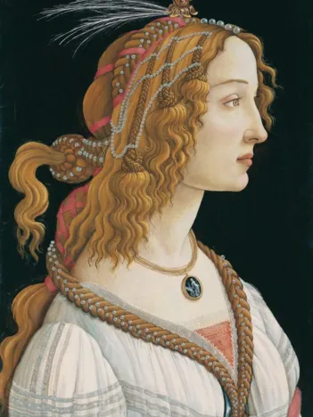 Produit Sandro Botticelli: Portrait de Jeune Femme, 1494 Image