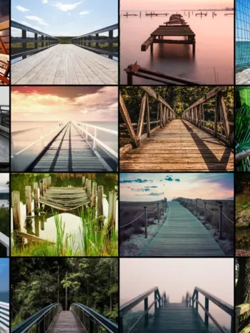 Produit Collage - Ponts Image