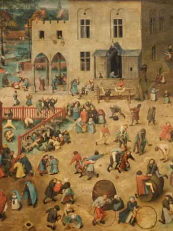 Produit Brueghel Pieter : Les Jeux d'Enfants, 1560 Image