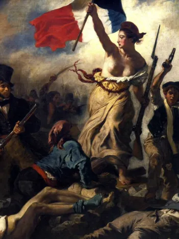 Produit Eugène Delacroix - La Liberté guidant le Peuple, 1830 Image