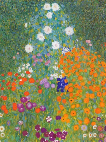 Produit Gustav Klimt : Jardin fleuri, 1905-1907 Image