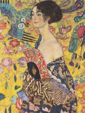 Produit Gustav Klimt : Dame à l'éventail, 1917-1918 Image