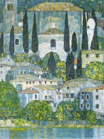 Produit Gustav Klimt : Eglise de Cassone, 1913 Image