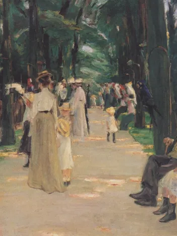Produit Max Liebermann : Allée des Perroquets, 1902 Image