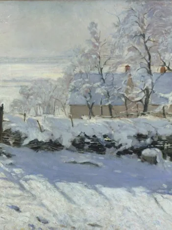 Produit Claude Monet - La Pie, 1868-1869 Image